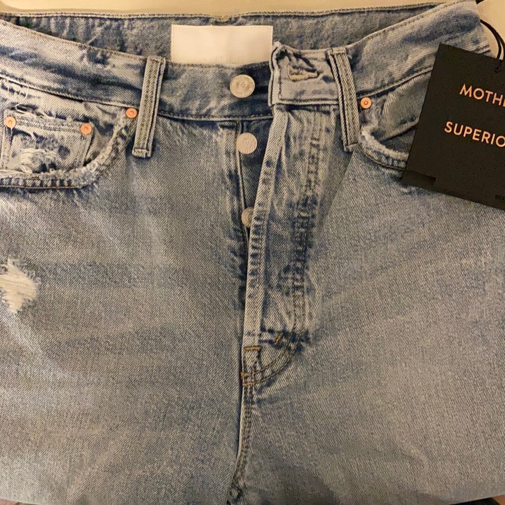 MOTHER denim the enchanter crop Jean